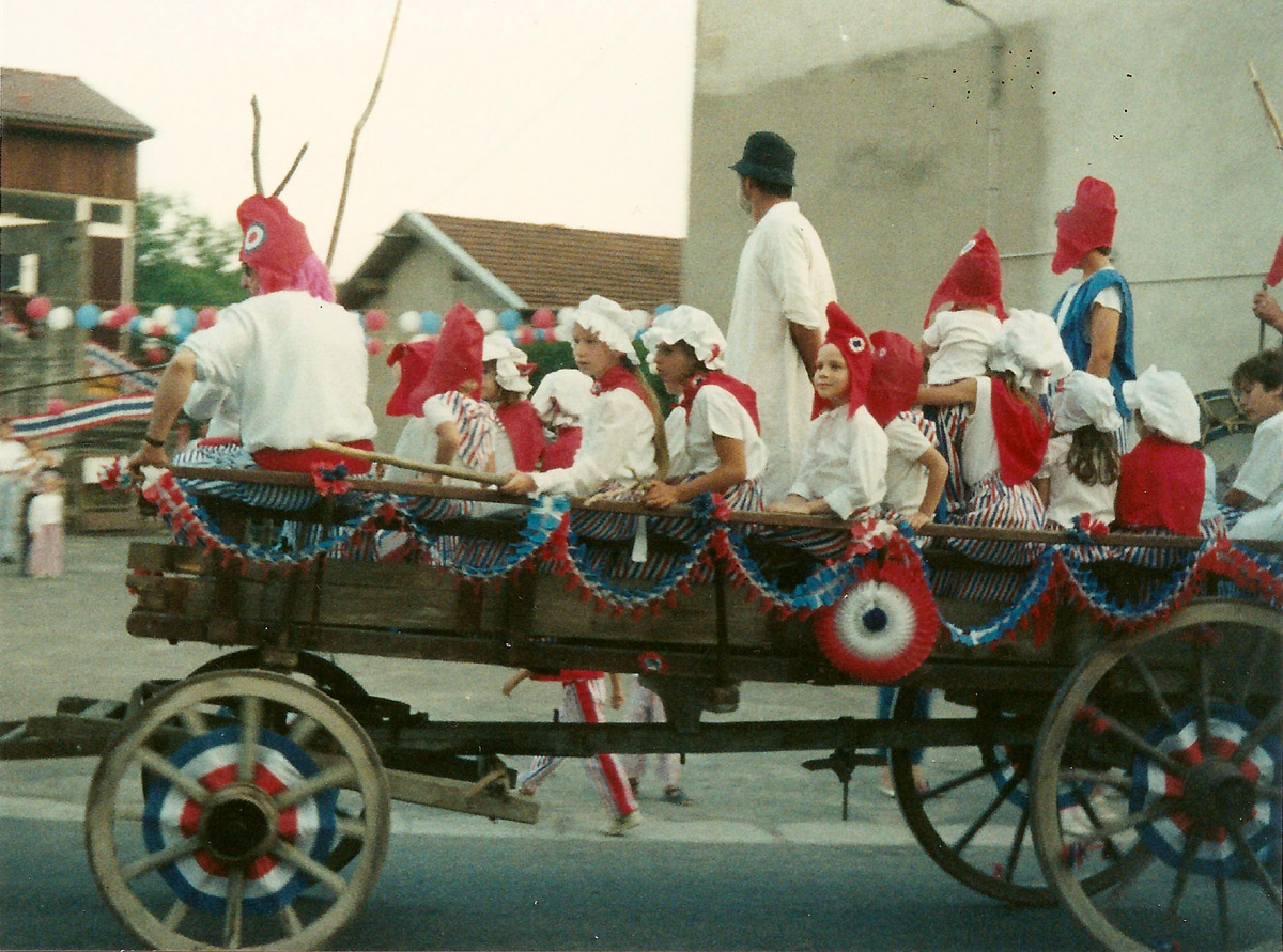 Le 14 juillet 1989 à Loisey