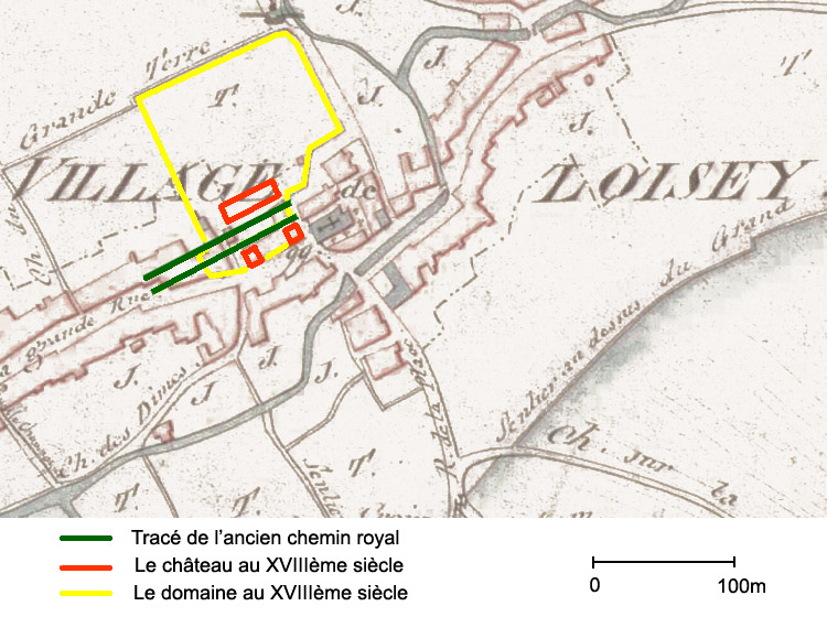 L'ancien chemin royal de Loisey