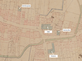 Ecoles à Loisey en 1839