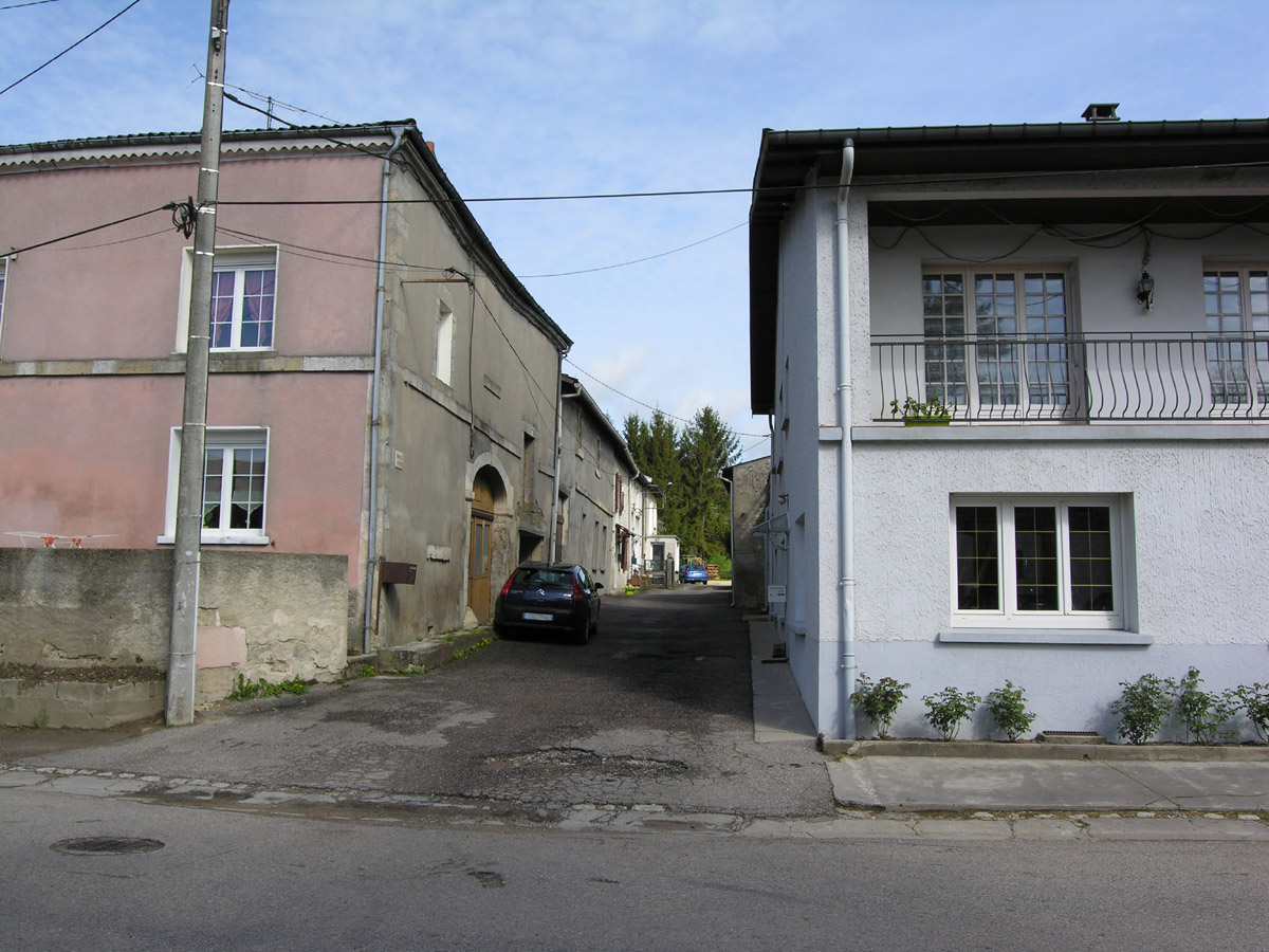 L'impasse du château à Loisey