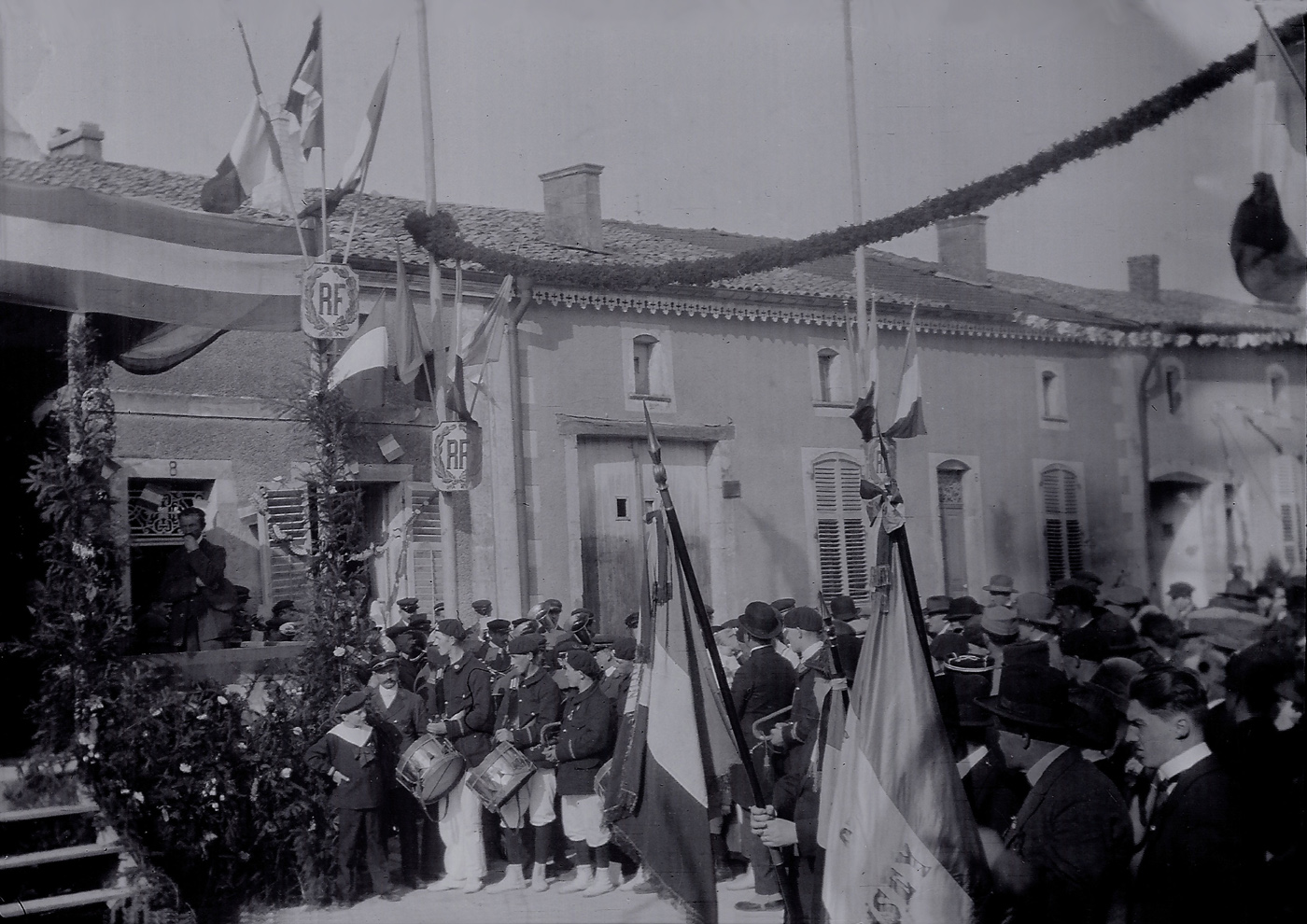 Inauguration du monument aux morts de Loisey