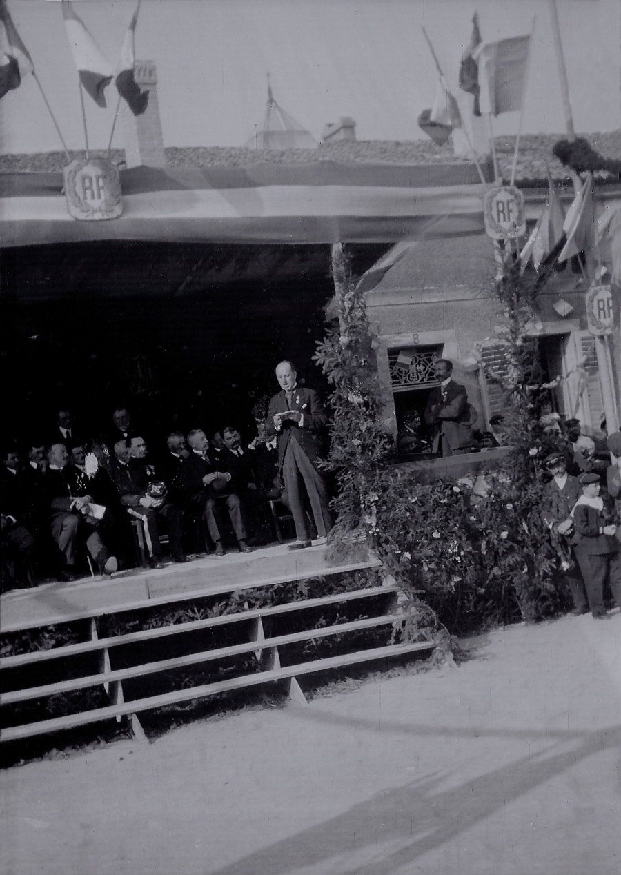 Inauguration du monument aux morts de Loisey