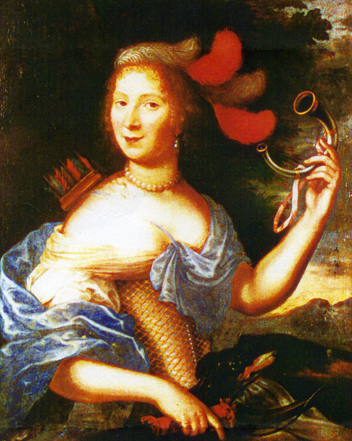 Portrait de Marie-Gabrielle-Charlotte du Châtelet